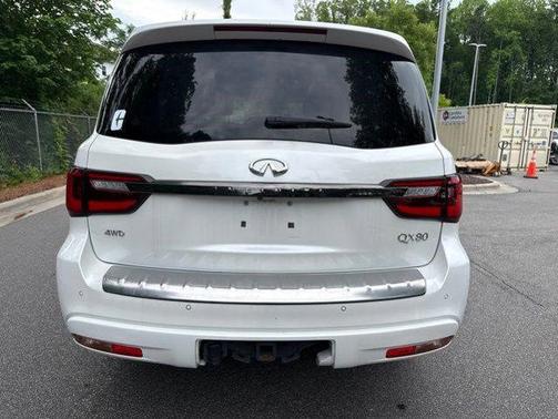 Moonstone White 2022 INFINITI QX80 PREMIUM SELECT AWD