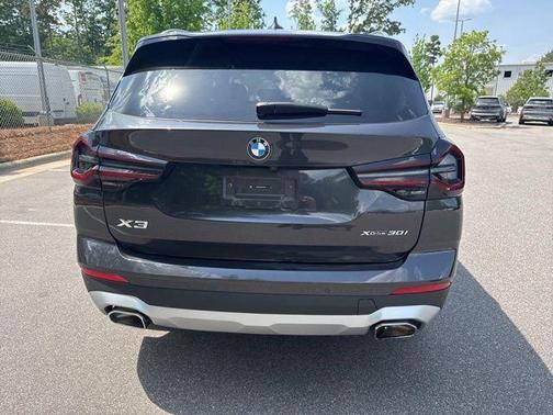 Dark Graphite Metallic 2024 BMW X3 xDrive30i