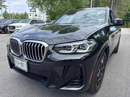 Black Sapphire Metallic 2023 BMW X3 xDrive30i