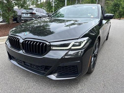 Black Sapphire Metallic 2023 BMW M550 i Xdrive