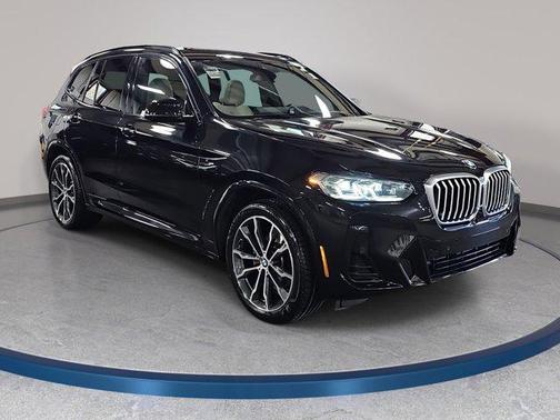 Black Sapphire Metallic 2022 BMW X3 sDrive30i