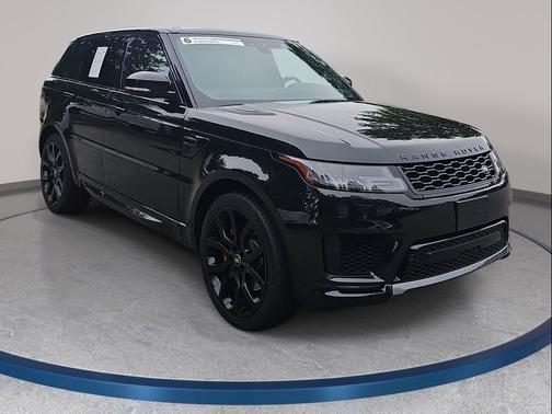 Santorini Black Metallic 2022 Land Rover Range Rover Sport HSE Silver Edition
