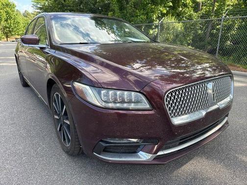 BURGUNDY VELVET MET TINTED CC 2017 Lincoln Continental Reserve