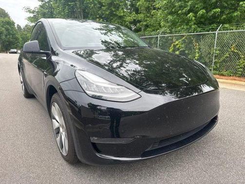 Solid Black 2022 Tesla Model Y Long Range Dual Motor All-Wheel Drive