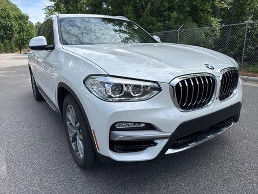 Mineral White Metallic 2019 BMW X3 xDrive30i