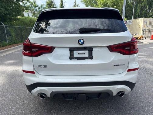 Mineral White Metallic 2019 BMW X3 xDrive30i