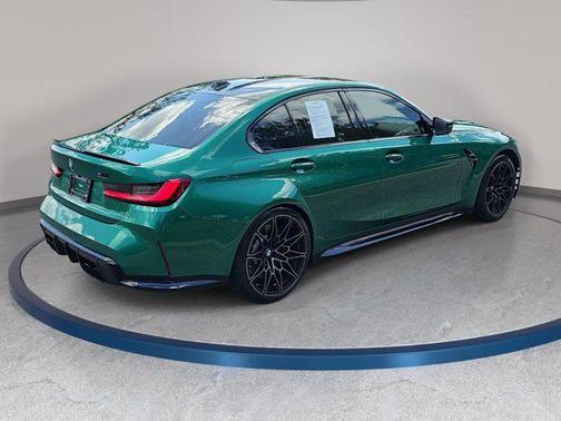 Isle of Man Green Metallic 2023 BMW M3 Competition xDrive