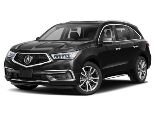 Majestic Black Pearl 2019 Acura MDX 3.5L w/Advance & Entertainment Pkgs