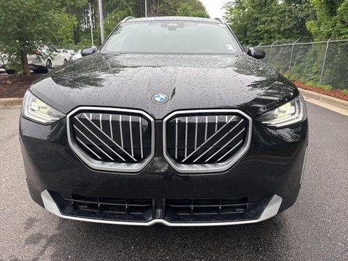 Black Sapphire Metallic 2025 BMW X3 30 xDrive