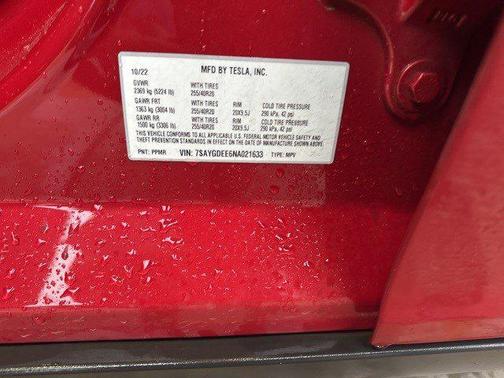 2022 Tesla Model Y Long Range Dual Motor All-Wheel Drive