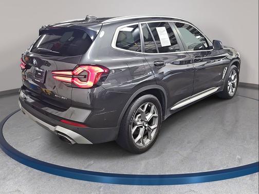 Dark Graphite Metallic 2023 BMW X3 xDrive30i