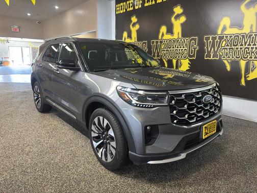Carbonized Gray Metallic 2025 Ford Explorer Platinum
