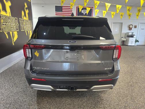 Carbonized Gray Metallic 2025 Ford Explorer Platinum