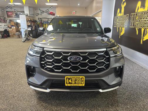 Carbonized Gray Metallic 2025 Ford Explorer Platinum