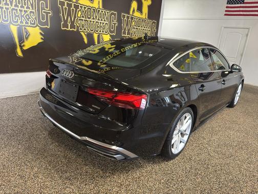 Mythos Black Metallic 2024 Audi A5 Sportback S line Premium Plus
