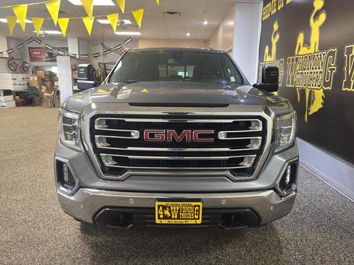 Satin Steel Metallic 2019 GMC Sierra 1500 SLT
