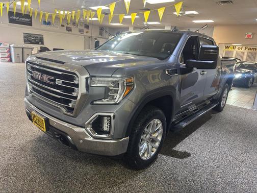 Satin Steel Metallic 2019 GMC Sierra 1500 SLT