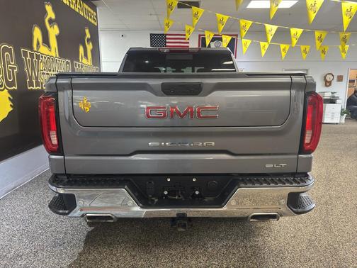 Satin Steel Metallic 2019 GMC Sierra 1500 SLT
