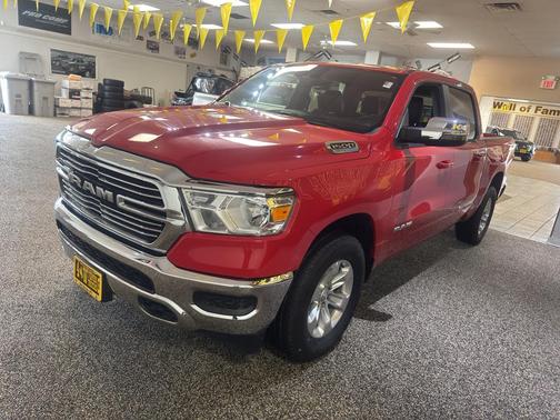 Flame Red Clearcoat 2024 RAM 1500 Laramie
