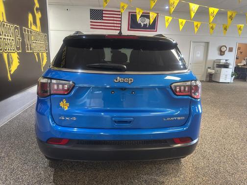 Hydro Blue Pearlcoat 2024 Jeep Compass Limited