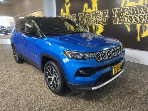 Hydro Blue Pearlcoat 2024 Jeep Compass Limited