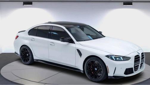 Frozen Brilliant White Metallic 2025 BMW M3 Competition xDrive