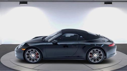 Black 2016 Porsche 911 Carrera 4S Cabriolet