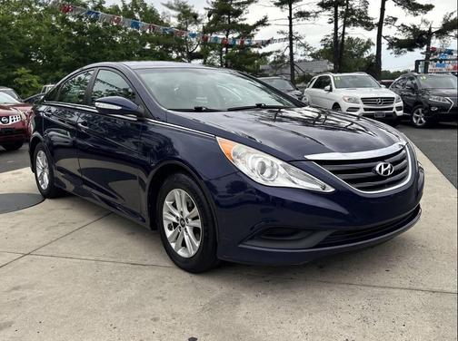 Indigo Blue Pearl 2014 Hyundai SONATA GLS