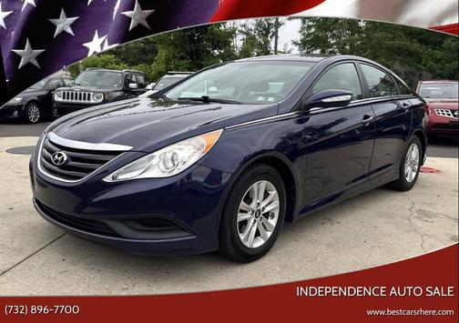 Indigo Blue Pearl 2014 Hyundai SONATA GLS