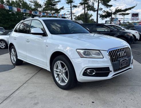 White 2015 Audi Q5 3.0T Premium Plus
