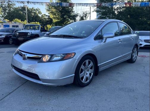 Alabaster Silver Metallic 2006 Honda Civic LX
