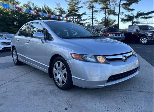 Alabaster Silver Metallic 2006 Honda Civic LX