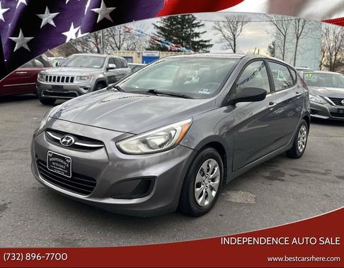 Triathlon Gray Metallic 2017 Hyundai Accent SE