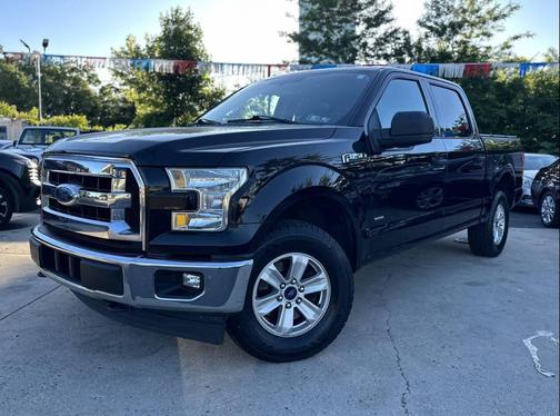 Shadow Black 2017 Ford F-150 XLT