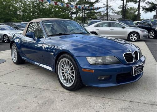 Blue 2000 BMW Z3 2.3 Roadster