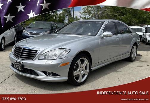 Silver 2007 Mercedes-Benz S-Class 4MATIC