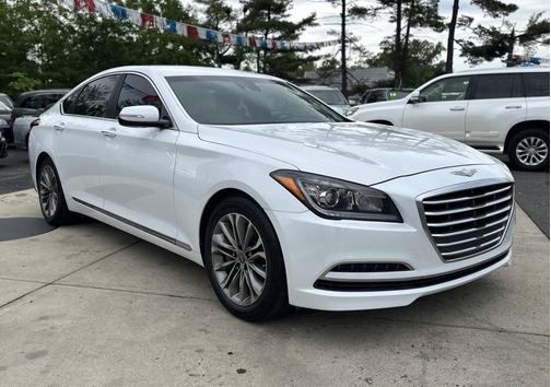 Casablanca White 2017 Genesis G80 3.8