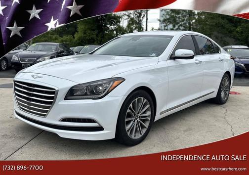 Casablanca White 2017 Genesis G80 3.8