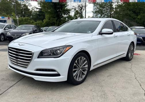 Casablanca White 2017 Genesis G80 3.8