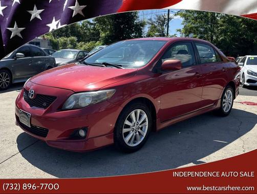 Barcelona Red Metallic 2009 Toyota Corolla S