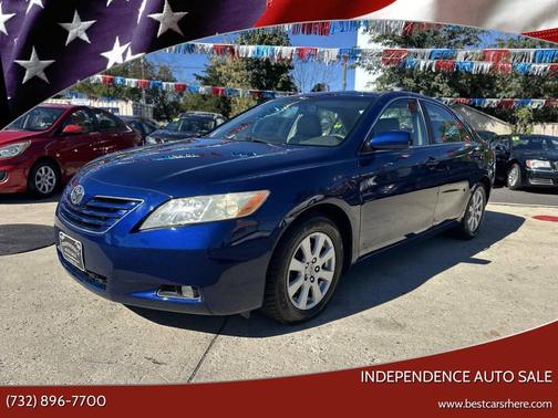 Blue 2007 Toyota Camry XLE V6