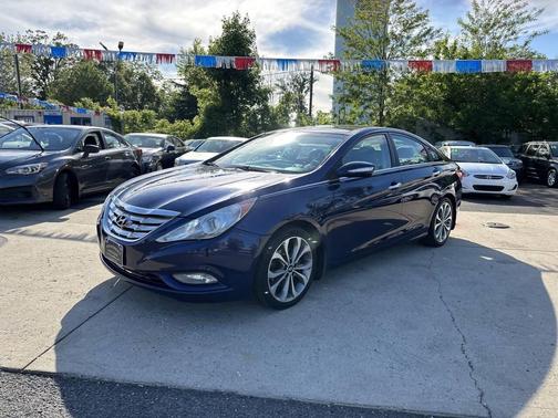 Blue 2013 Hyundai SONATA SE 2.0T