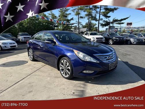 Blue 2013 Hyundai SONATA SE 2.0T