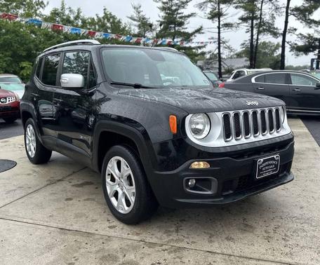 Black 2017 Jeep Renegade Limited