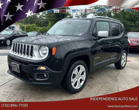 Black 2017 Jeep Renegade Limited