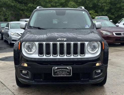 Black 2017 Jeep Renegade Limited