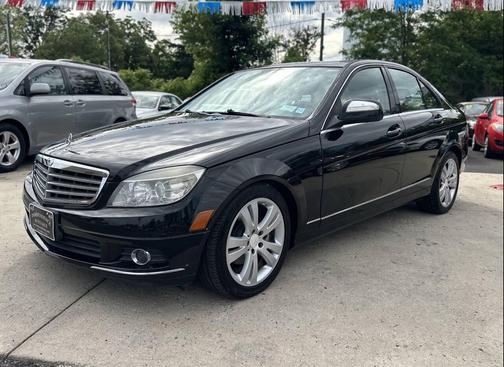 Black 2009 Mercedes-Benz C-Class C 300 4MATIC Luxury