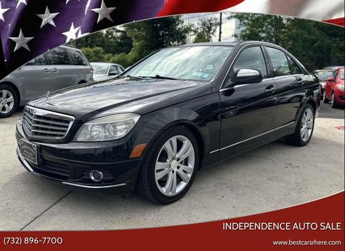 Black 2009 Mercedes-Benz C-Class C 300 4MATIC Luxury