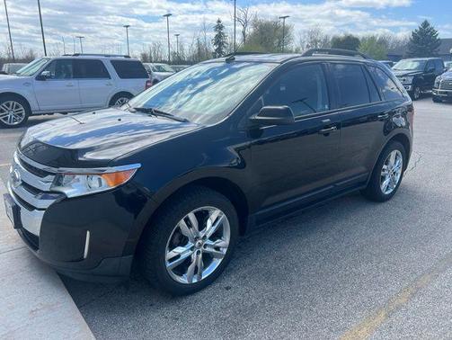 Black 2012 Ford Edge SEL
