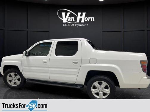 White 2007 Honda Ridgeline RTL